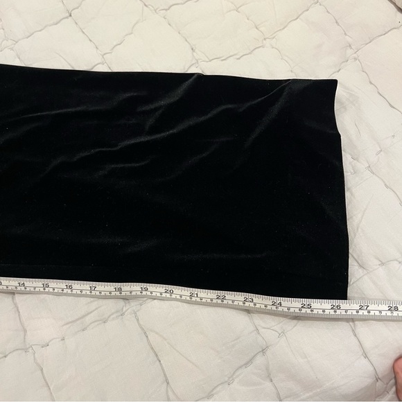 Vintage Black Velvet Alex Evenings 3 Piece Set Size M/L Blazer Tank Pants Y2K - Picture 16 of 16